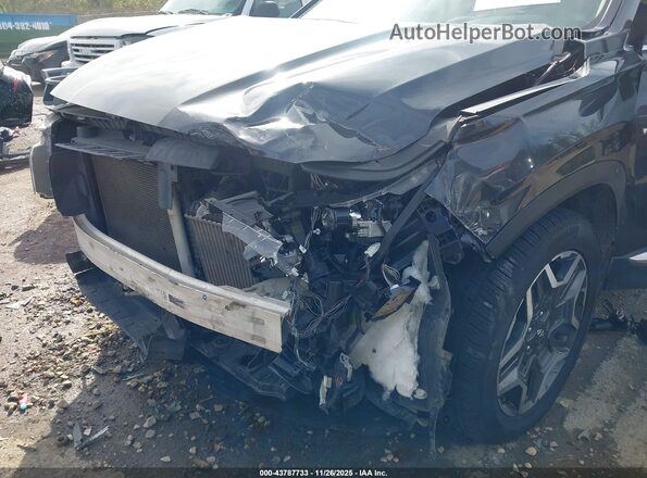 5NMS44AL9MH333185 2021 HYUNDAI SANTA FE Black Դիմացի տեսք