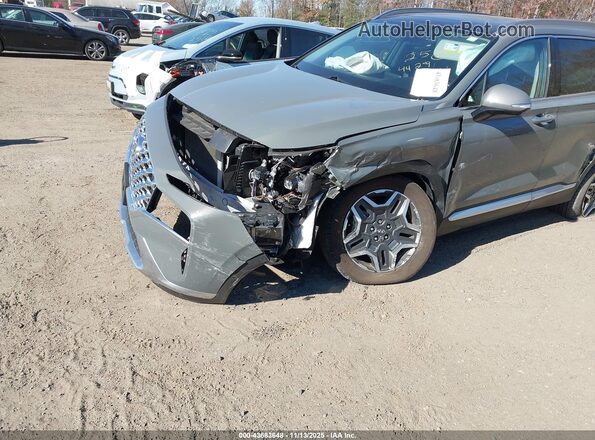 5NMS4DAL0NH462675 2022 HYUNDAI SANTA FE Gray Widok z przodu