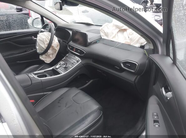 5NMS4DAL6NH477214 2022 HYUNDAI SANTA FE Silver Vista interior delantera