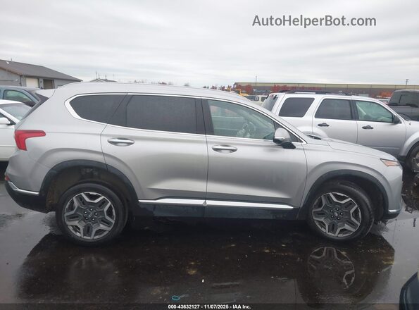 5NMS4DAL6NH477214 2022 HYUNDAI SANTA FE Silver Vista interior trasera