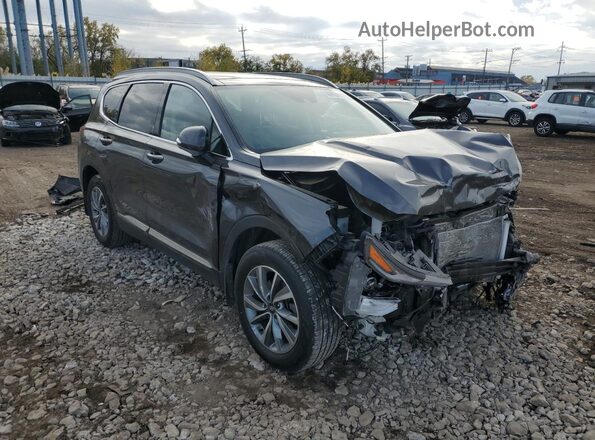 5NMS53AD4LH223661 2020 HYUNDAI SANTA Серый Передняя правая четверть