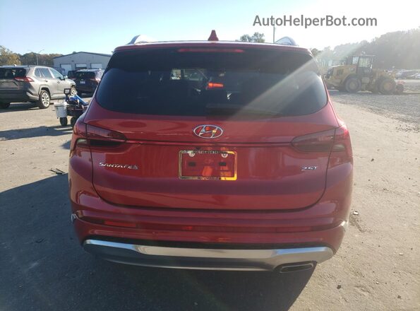 5NMS54AL0PH522616 2023 HYUNDAI SANTA FE CALLIGRAPHY Red Вид ззаду