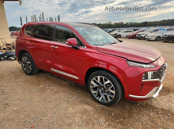 5NMS54AL1PH486631 2023 HYUNDAI SANTA FE CALLIGRAPHY Red Передня права чверть