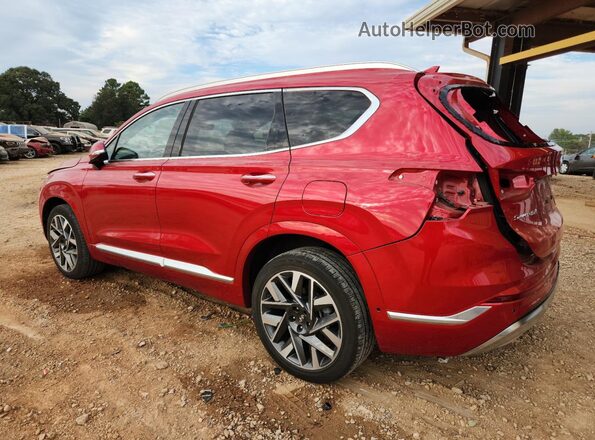 5NMS54AL1PH486631 2023 HYUNDAI SANTA FE CALLIGRAPHY Red Задня ліва чверть