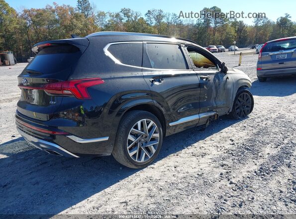 5NMS54AL2PH624743 2023 HYUNDAI SANTA FE CALLIGRAPHY Black Հետևի աջ