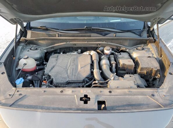 5NMS54AL7NH450858 2022 HYUNDAI SANTA FE CALLIGRAPHY Gray Engine compartment view