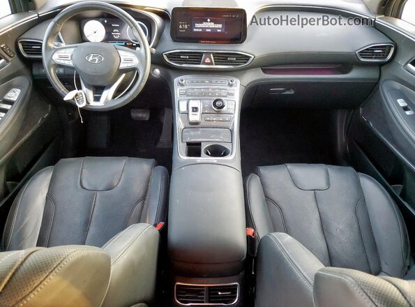 5NMS54AL7NH450858 2022 HYUNDAI SANTA FE CALLIGRAPHY Gray Dashboard view