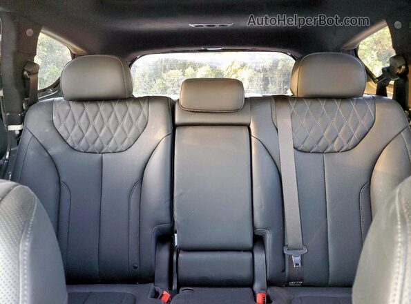 5NMS54AL7NH450858 2022 HYUNDAI SANTA FE CALLIGRAPHY Gray Rear seats view