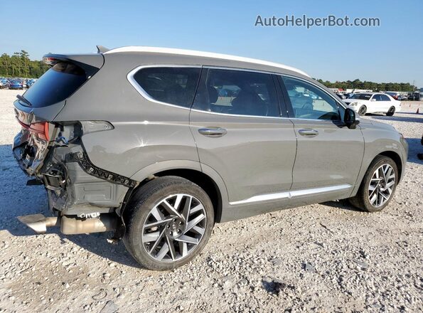 5NMS54AL7NH450858 2022 HYUNDAI SANTA FE CALLIGRAPHY Gray Rear right