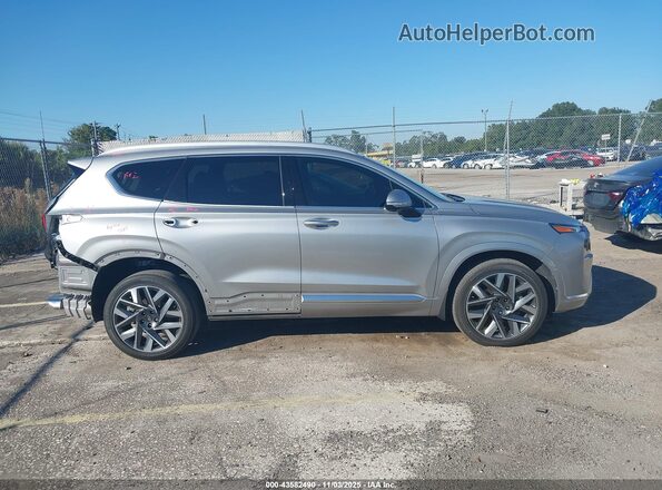 5NMS54AL9NH430045 2022 HYUNDAI SANTA FE CALLIGRAPHY Silver Вид задньої частини салону