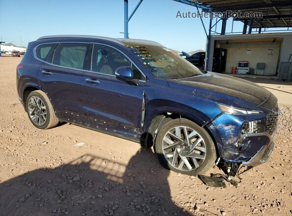 5NMS54ALXPH551833 2023 HYUNDAI SANTA FE CALLIGRAPHY Blue Delantero derecho