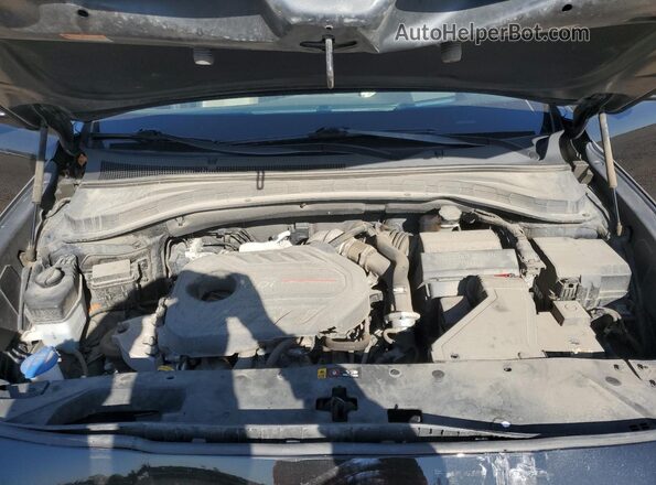 5NMS5CAA4LH282571 2020 HYUNDAI SANTA Black Engine compartment view