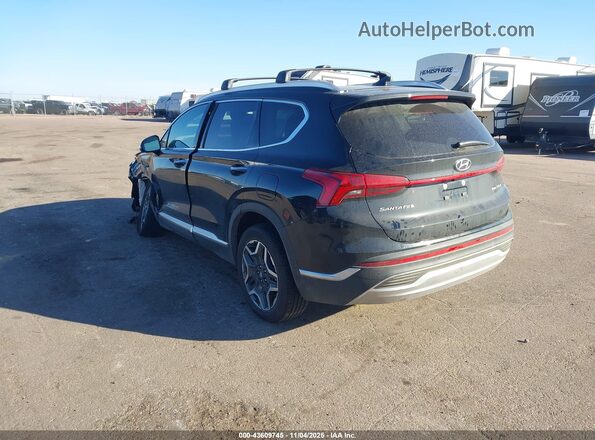 5NMS5DA16PH002676 2023 HYUNDAI SANTA FE HYBRID Black უკანა მარცხენა