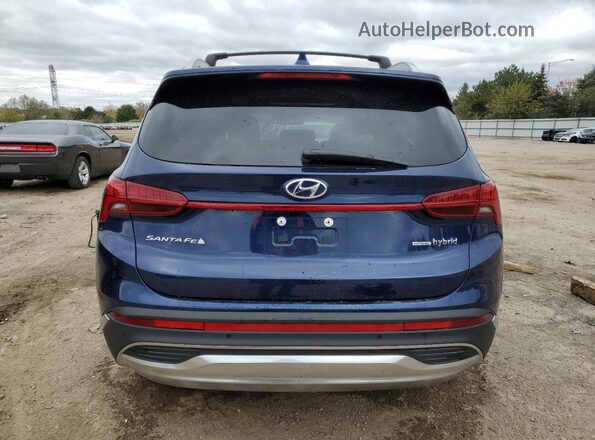 5NMS5DA1XPH005466 2023 HYUNDAI SANTA Blue Rear view