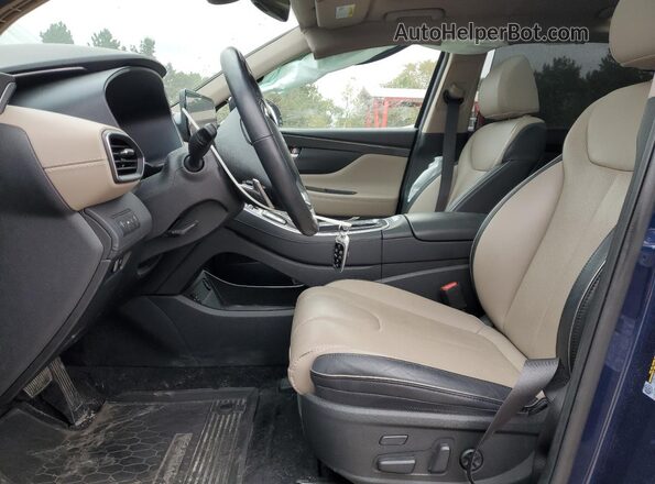 5NMS5DA1XPH005466 2023 HYUNDAI SANTA Blue Front interior view