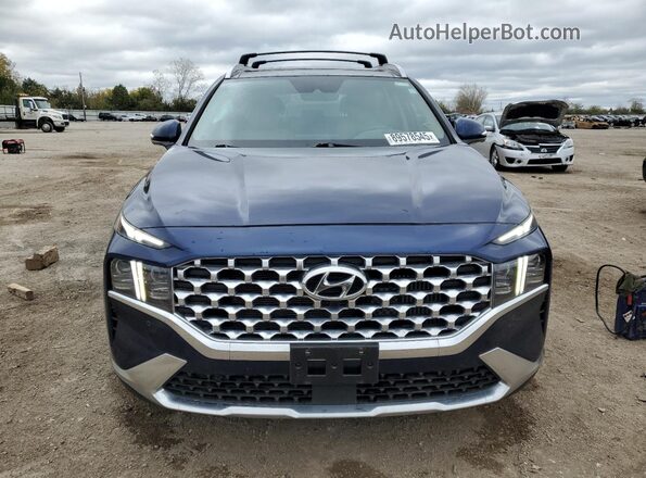 5NMS5DA1XPH005466 2023 HYUNDAI SANTA Blue Front view