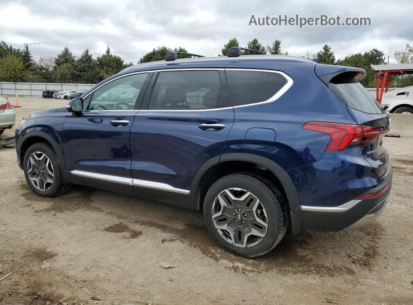 5NMS5DA1XPH005466 2023 HYUNDAI SANTA Blue Rear left