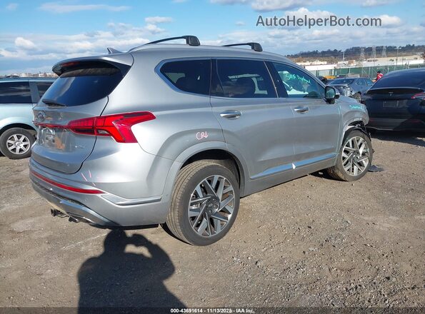 5NMS5DAL0PH575364 2023 HYUNDAI SANTA FE CALLIGRAPHY Silver Rear right