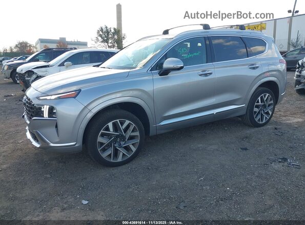 5NMS5DAL0PH575364 2023 HYUNDAI SANTA FE CALLIGRAPHY Silver Front left