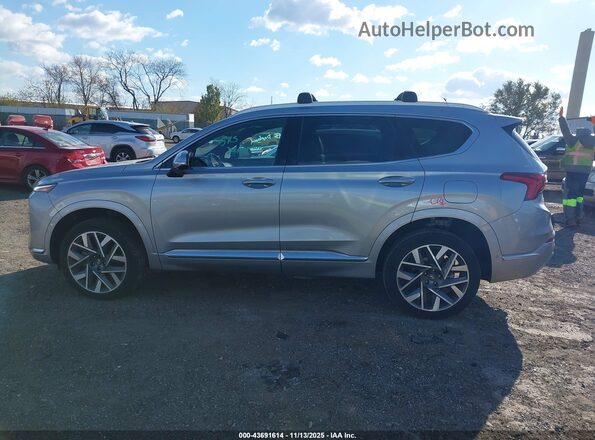 5NMS5DAL0PH575364 2023 HYUNDAI SANTA FE CALLIGRAPHY Silver 360 interior view