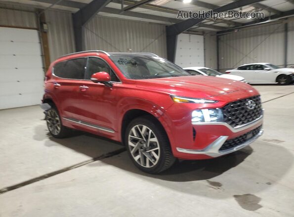 5NMS5DAL2NH468166 2022 HYUNDAI SANTA FE CALLIGRAPHY Red Առջևի աջ