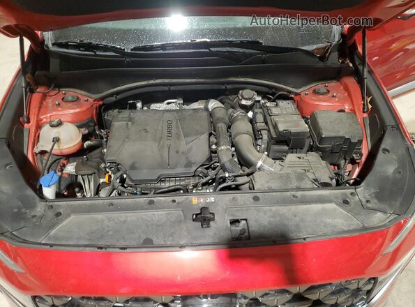 5NMS5DAL2NH468166 2022 HYUNDAI SANTA FE CALLIGRAPHY Red Շարժիչի բաժամունքի տեսք