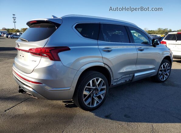 5NMS5DAL4PH581216 2023 HYUNDAI SANTA FE CALLIGRAPHY Silver Задня права чверть