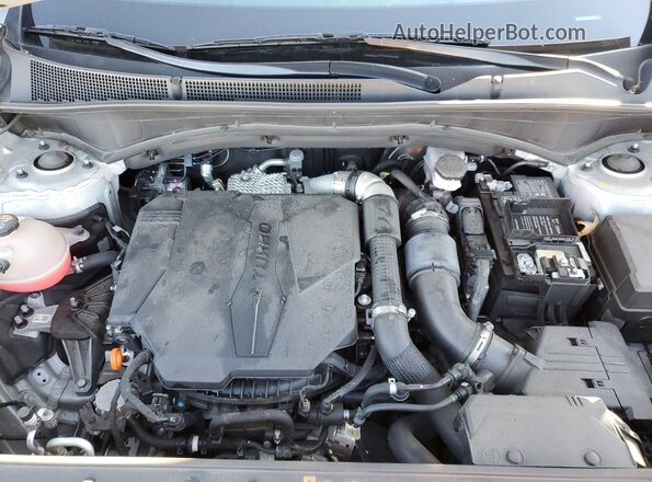 5NMS5DAL4PH581216 2023 HYUNDAI SANTA FE CALLIGRAPHY Silver Вид підкапотного простору