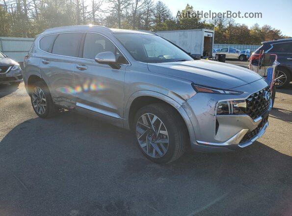 5NMS5DAL4PH581216 2023 HYUNDAI SANTA FE CALLIGRAPHY Silver Передня права чверть