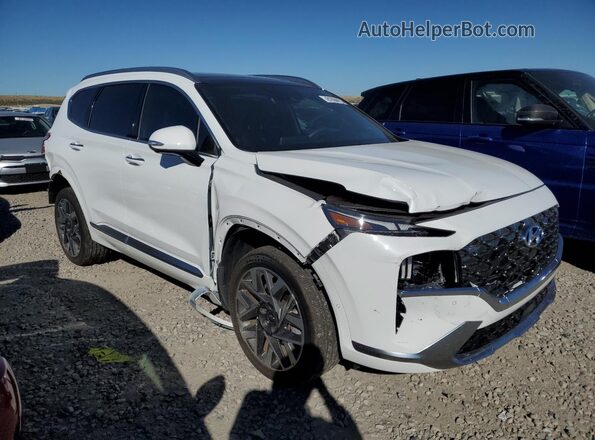 5NMS5DAL4PH644170 2023 HYUNDAI SANTA FE CALLIGRAPHY White Delantero derecho