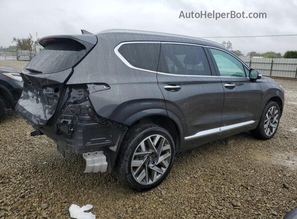 5NMS5DAL5NH382835 2022 HYUNDAI SANTA FE CALLIGRAPHY Gray Задня права чверть