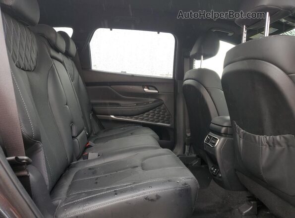 5NMS5DAL5NH382835 2022 HYUNDAI SANTA FE CALLIGRAPHY Gray Вид задньої частини салону