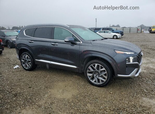 5NMS5DAL5NH382835 2022 HYUNDAI SANTA FE CALLIGRAPHY Gray Передня права чверть