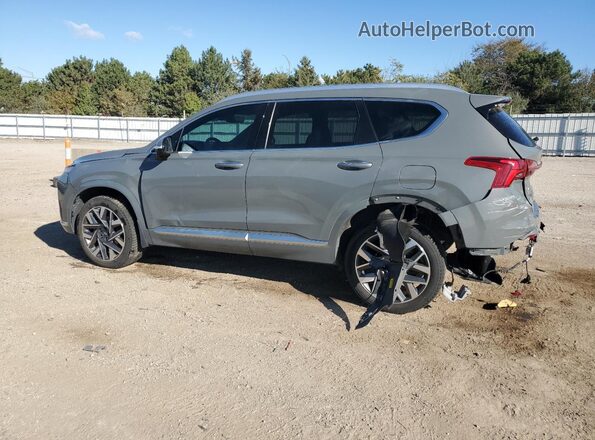 5NMS5DAL5NH389218 2022 HYUNDAI SANTA FE CALLIGRAPHY Gray Rear left