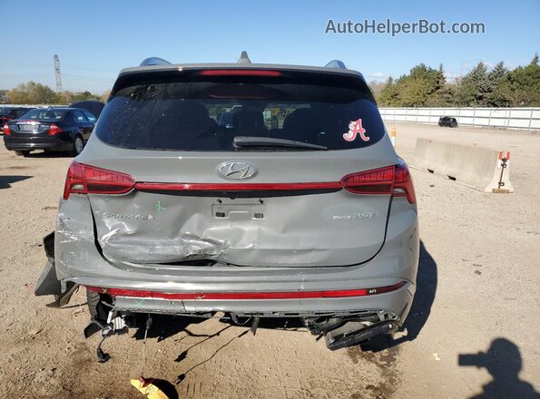 5NMS5DAL5NH389218 2022 HYUNDAI SANTA FE CALLIGRAPHY Gray Rear view