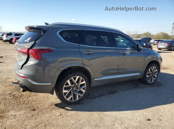5NMS5DAL5NH389218 2022 HYUNDAI SANTA FE CALLIGRAPHY Gray Rear right