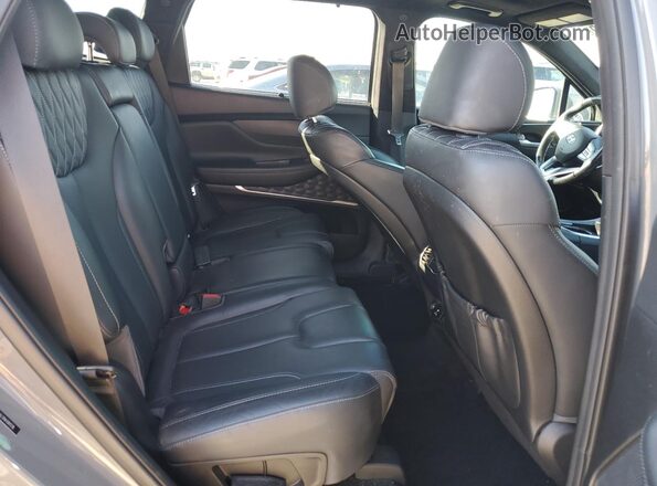 5NMS5DAL5NH389218 2022 HYUNDAI SANTA FE CALLIGRAPHY Gray Rear seats view