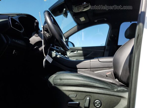5NMS5DAL6PH520255 2023 HYUNDAI SANTA FE CALLIGRAPHY White Widok wnętrza z przodu