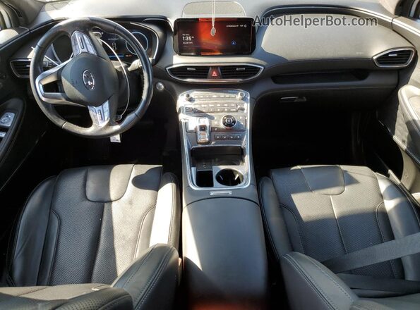 5NMS5DAL6PH520255 2023 HYUNDAI SANTA FE CALLIGRAPHY White Widok deski rozdzielczej