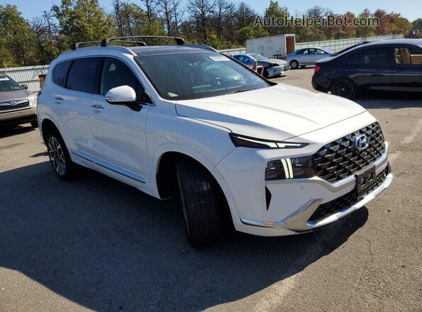 5NMS5DAL6PH520255 2023 HYUNDAI SANTA FE CALLIGRAPHY White Przód prawy