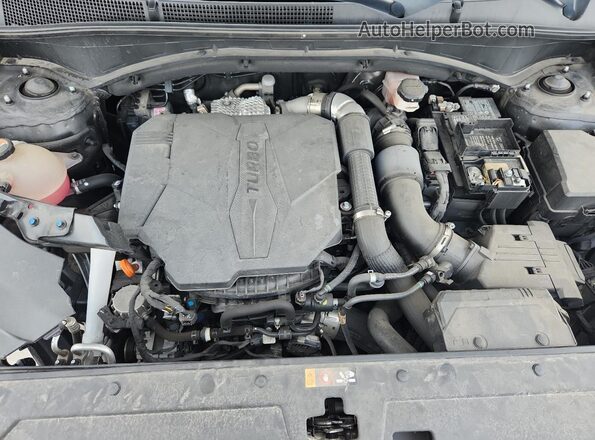 5NMS5DAL9NH448853 2022 HYUNDAI SANTA FE CALLIGRAPHY Black ძრავის განყოფილების ხედი