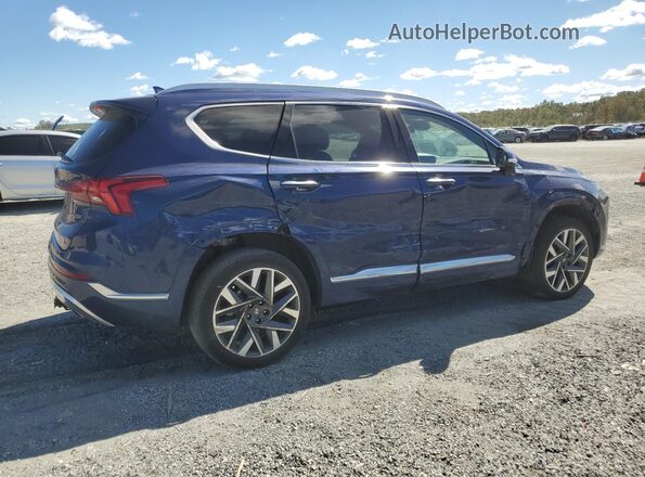 5NMS5DAL9PH490779 2023 HYUNDAI SANTA FE CALLIGRAPHY Blue Rear right