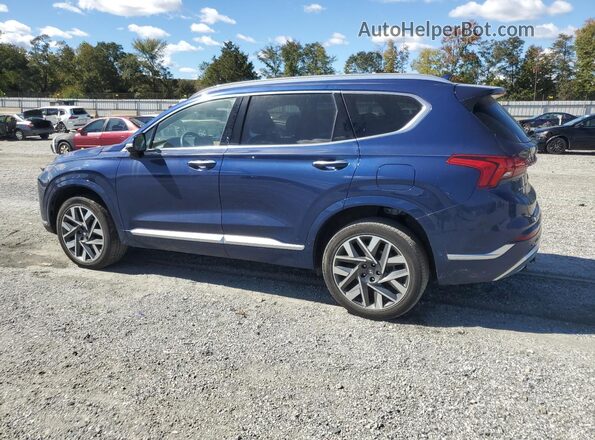 5NMS5DAL9PH490779 2023 HYUNDAI SANTA FE CALLIGRAPHY Blue Rear left