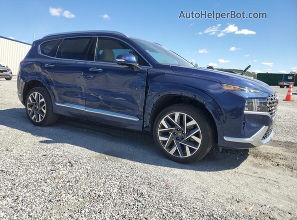 5NMS5DAL9PH490779 2023 HYUNDAI SANTA FE CALLIGRAPHY Blue Front right