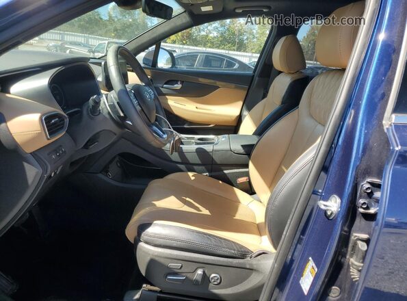 5NMS5DAL9PH490779 2023 HYUNDAI SANTA FE CALLIGRAPHY Blue Front interior view