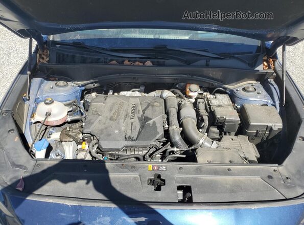 5NMS5DAL9PH490779 2023 HYUNDAI SANTA FE CALLIGRAPHY Blue Engine compartment view