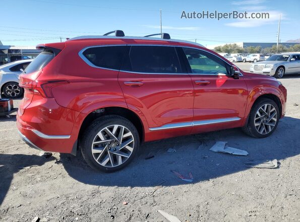 5NMS5DAL9PH570325 2023 HYUNDAI SANTA FE CALLIGRAPHY Red Հետևի աջ