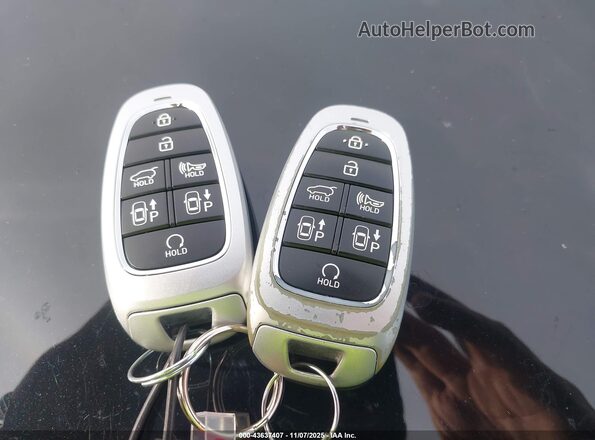 5NMS5DALXPH657750 2023 HYUNDAI SANTA FE CALLIGRAPHY Black Вид панелі приладів