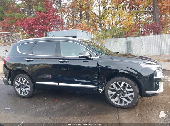 5NMS5DALXPH657750 2023 HYUNDAI SANTA FE CALLIGRAPHY Black Вид задньої частини салону