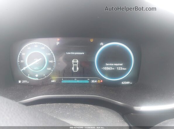 5NMS64AJ3NH397264 2022 HYUNDAI SANTA FE Белый Вид задних сидений